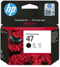 HP 47 Noir - Cartouche d'encre HP d'origine (6ZD21AE)