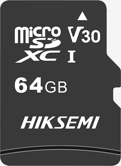 Carte mémoire Hiksemi Micro SD 64 Go CLASS 10 V30 (HSM-TF-C1-STD-64G)