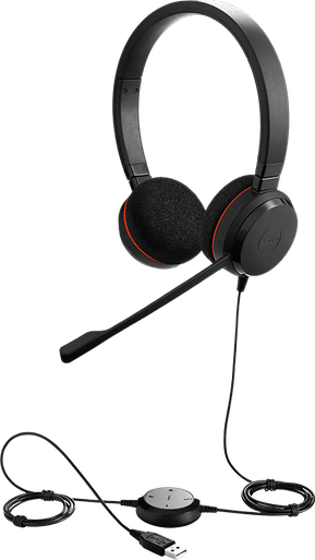 Casque-micro Jabra Evolve 20 MS Stereo - USB (4999-823-109) — image 2