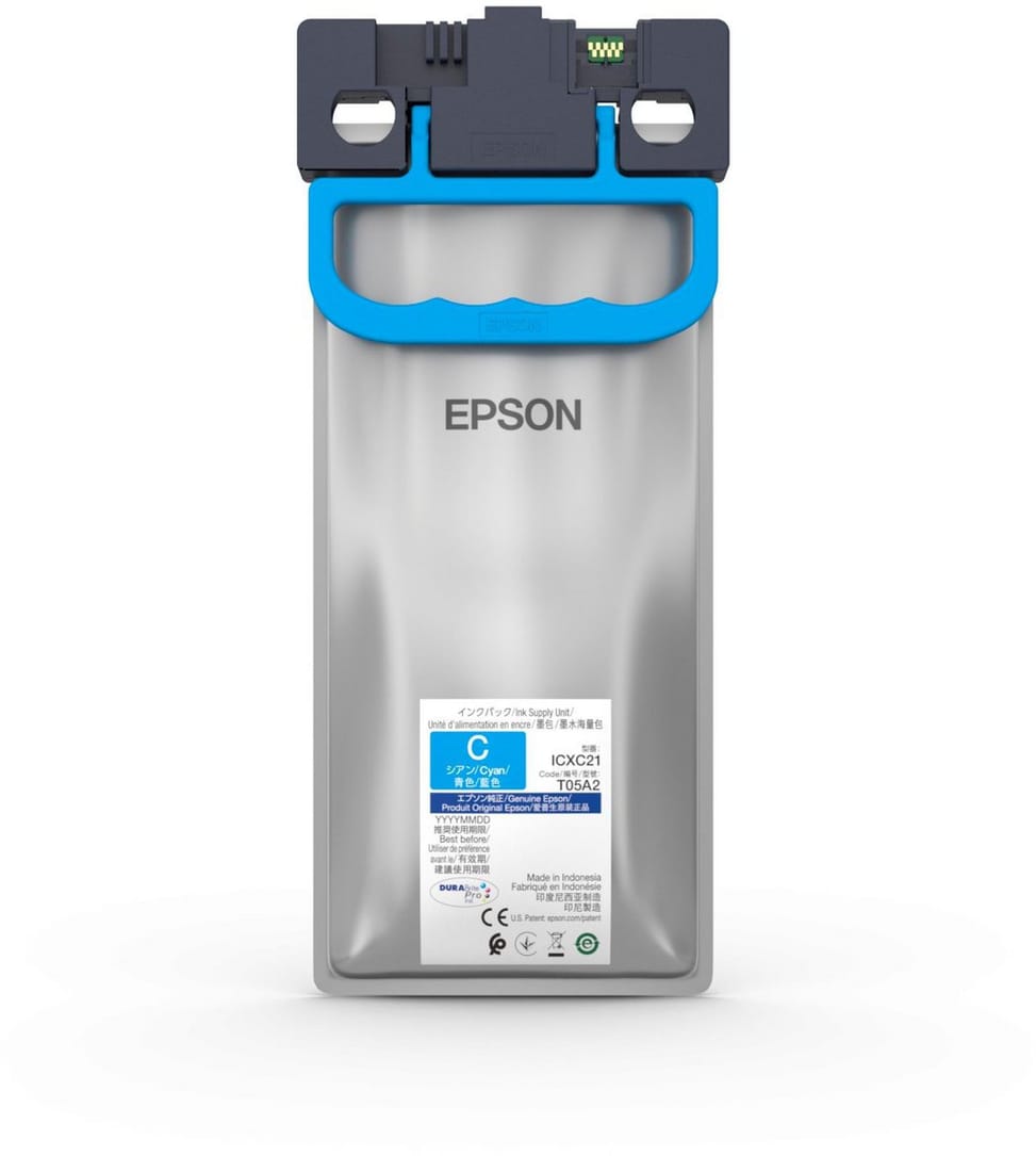 وحدة تزويد حبر سماوي XL لـ Epson WorkForce Pro WF-C87xR (C13T05A20N) — صورة 1