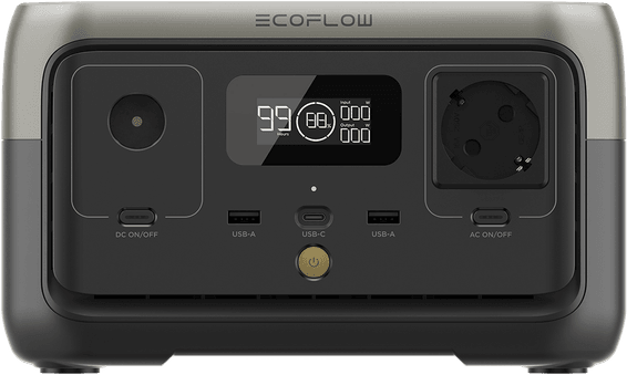 Station d'Énergie Portable EcoFlow RIVER 2 | 300W, 256Wh