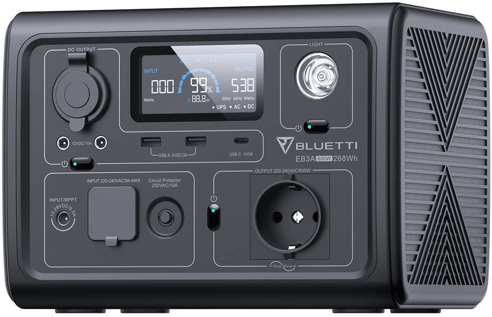 Station d'alimentation portable BLUETTI EB3A | 600W, 268Wh — image 6