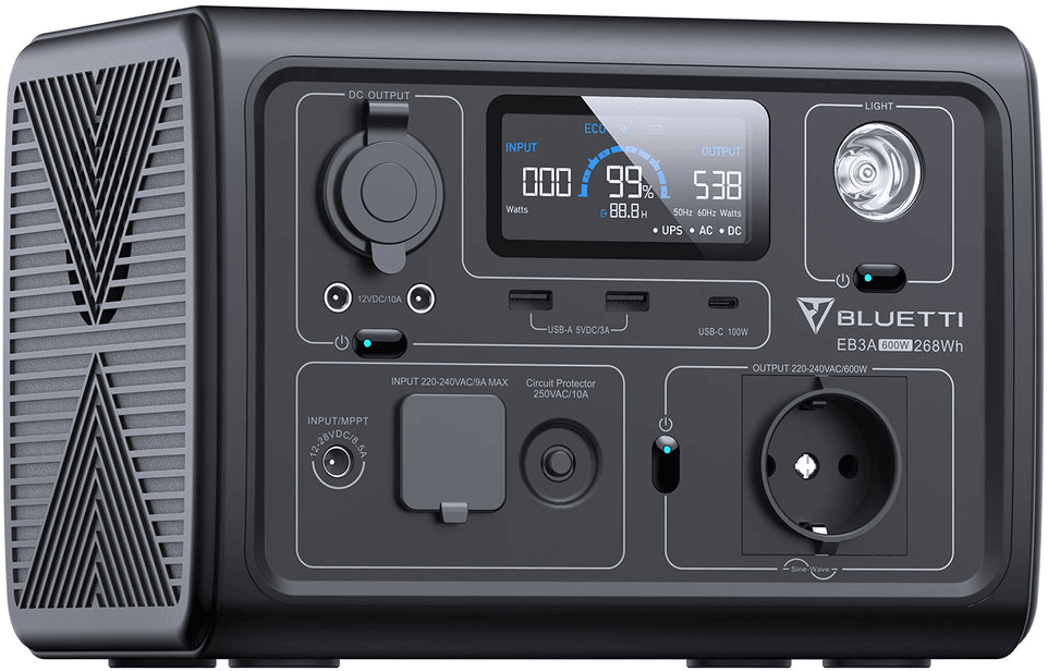 Station d'alimentation portable BLUETTI EB3A | 600W, 268Wh — image 5