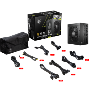 Bloc alimentation MSI MAG A750GL PCIE5 (306-7ZP8B11-CE0)