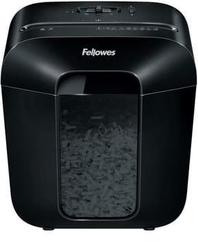 Destructeur Fellowes Powershred® LX25 — Sécurité P-4 · 11,5 L · 6 feuilles/passage