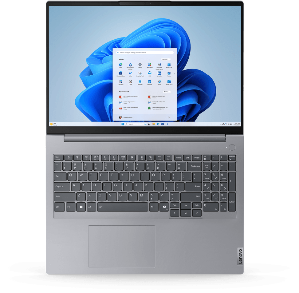 Ordinateur Portable Lenovo ThinkBook 16 G7 IML (21MS0013FE) — image 4