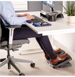 Repose-pieds Massant Refresh Fellowes - Noir (8066001)