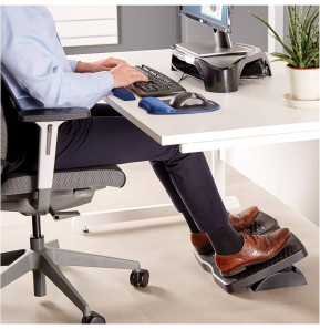 Repose-pieds Massant Refresh Fellowes - Noir (8066001)