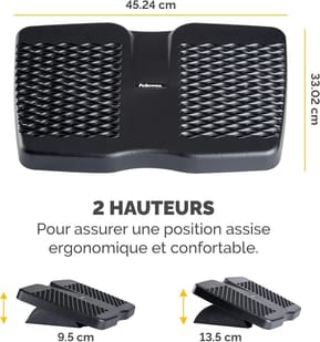 Repose-pieds Massant Refresh Fellowes - Noir (8066001) — image 4