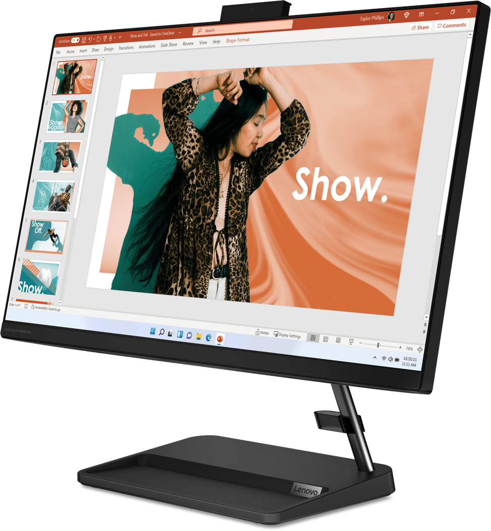 Ordinateur Tout-en-un Lenovo IdeaCentre 3 24IAP7 (F0GH01D7FE ) — image 3
