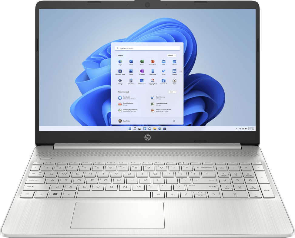 Ordinateur portable HP 15s-fq5021nk (7J0K6EA) — image 1