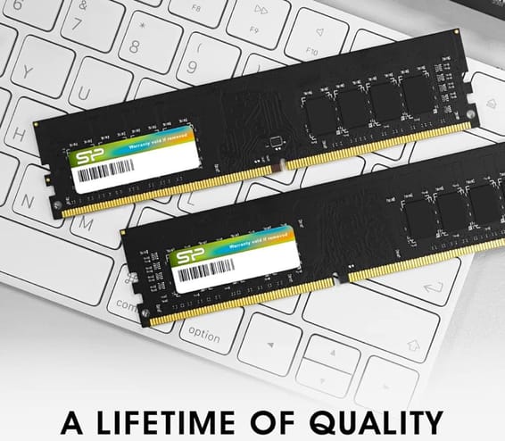 Barrette Mémoire Silicon Power U-DIMM 8GB DDR4 3200 MHz - Pc Bureau (SP008GBLFU320X02)