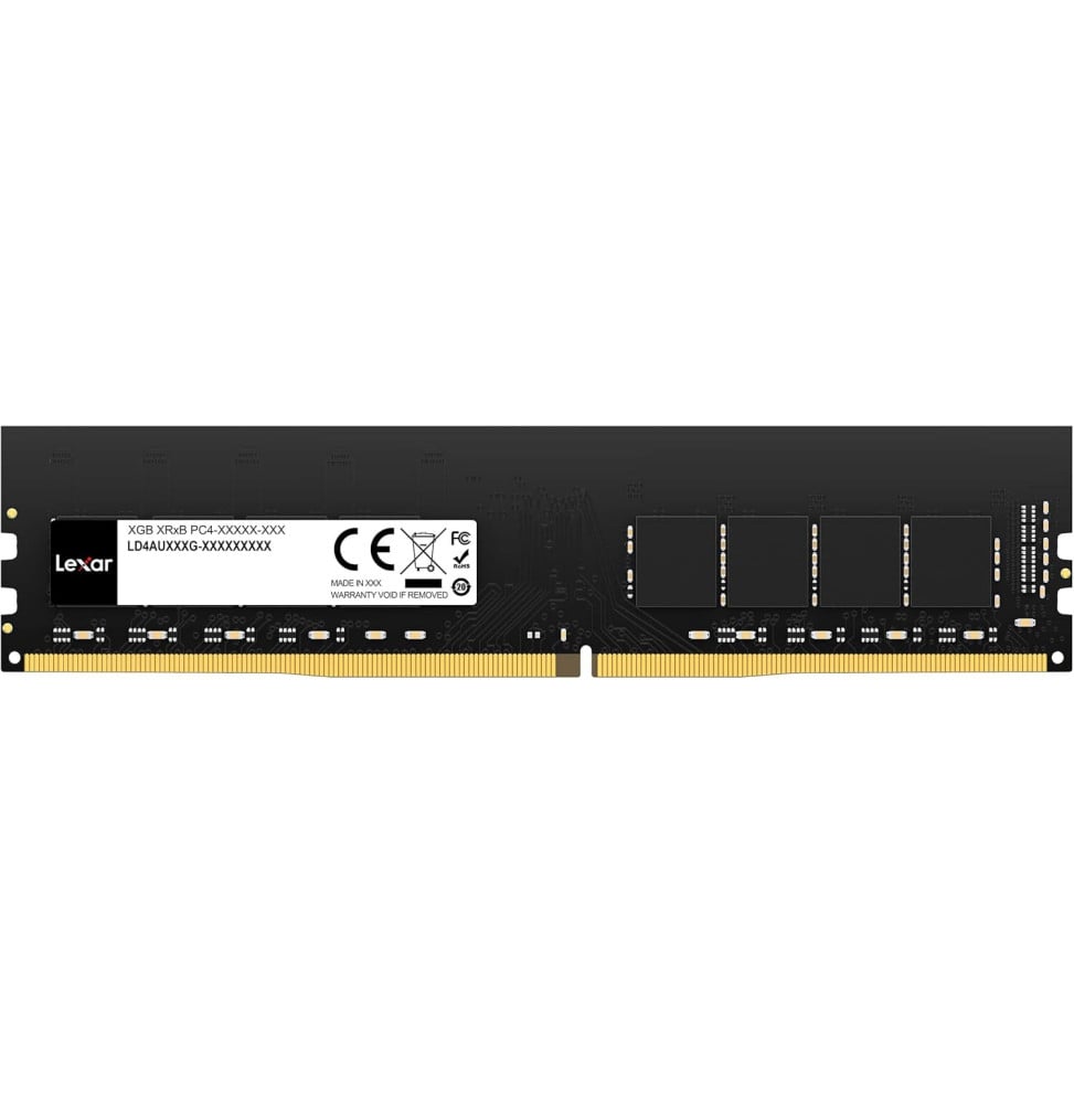 Barrette mémoire Lexar U-DIMM 32GB DDR4 3200 MHz - Pc Bureau (LD4AU032G-B3200GSST)