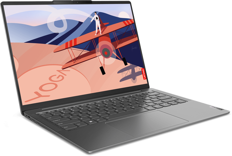 Ordinateur Portable Lenovo Yoga Slim 6 14IRH8 (83E00047FE) — image 2