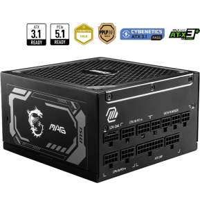 Bloc alimentation MSI MAG A1000GL PCIE5...