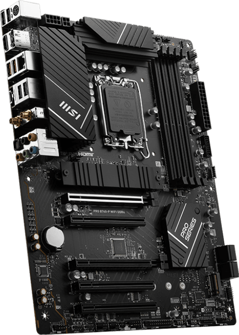 Carte Mère Intel MSI PRO B760-P WIFI - DDR4 (911-7D98-037) — image 2