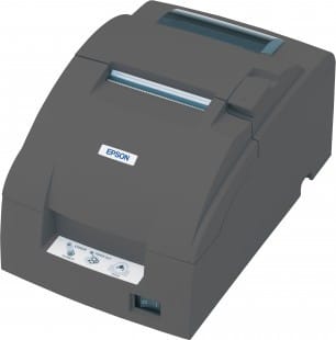 Imprimante ticket à impact Epson TM-U220B Port Série noire avec alimentation — image 4