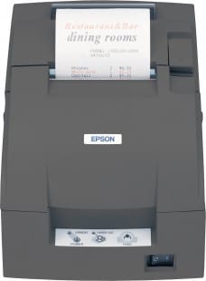 Imprimante ticket à impact Epson TM-U220B Port Série noire avec alimentation — image 2
