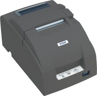 Imprimante ticket à impact Epson TM-U220B Port Série noire avec alimentation — image 6
