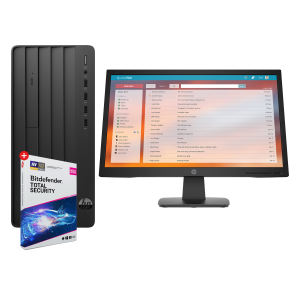 PC de bureau HP Pro Tour 290 G9 + Écran HP P22v 21.5" (6U6X1ES)