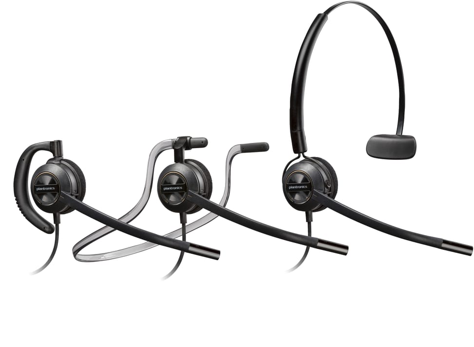 سماعة رأس بميكروفون قابلة للتحويل POLY EncorePro 540 + وظيفة Quick Disconnect (783P1AA) — صورة 1