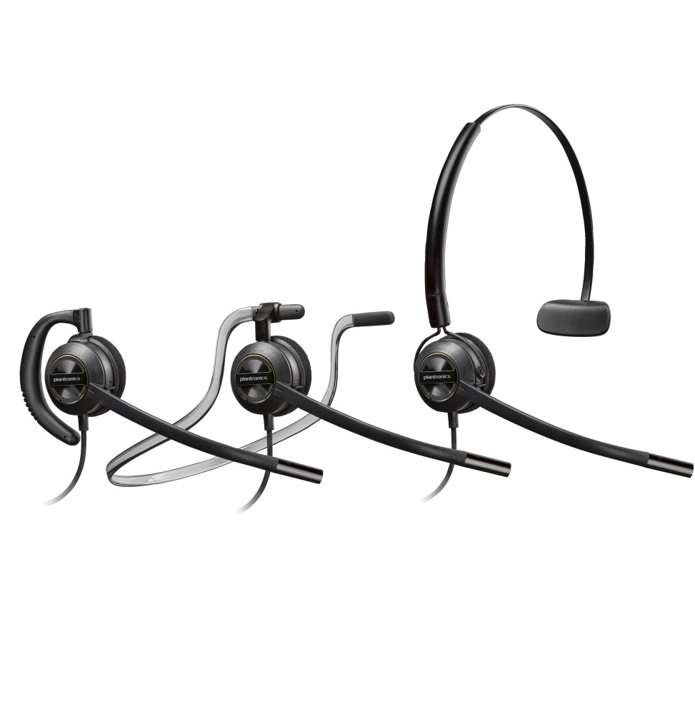 POLY Micro-casque convertible EncorePro 540 + fonction Quick Disconnect (783P1AA)