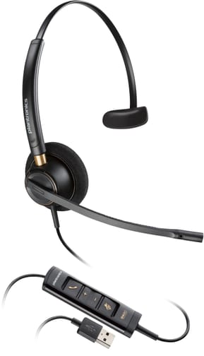 POLY Micro-casque EncorePro 515 monaural avec USB-A Micro-casque Poly EncorePro 515 monaural avec USB-A (783R0AA)