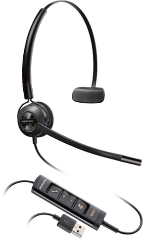 POLY Micro-casque EncorePro 545 USB-A convertible Micro-casque Poly EncorePro 545 USB-A convertible (783R4AA)