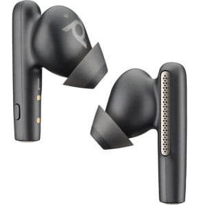 POLY Écouteurs noir charbon Voyager Free 60+ UC...