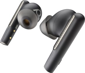 POLY Écouteurs noir charbon Voyager Free 60+ UC + adaptateur USB-C BT700 + étui de charge avec écran tactile (7Y8G4AA) — image 3