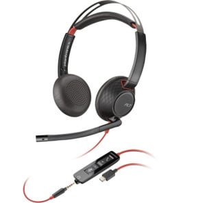 POLY Micro-casque Blackwire C5220 USB-C + câble commandes (lot) (805H3A6)