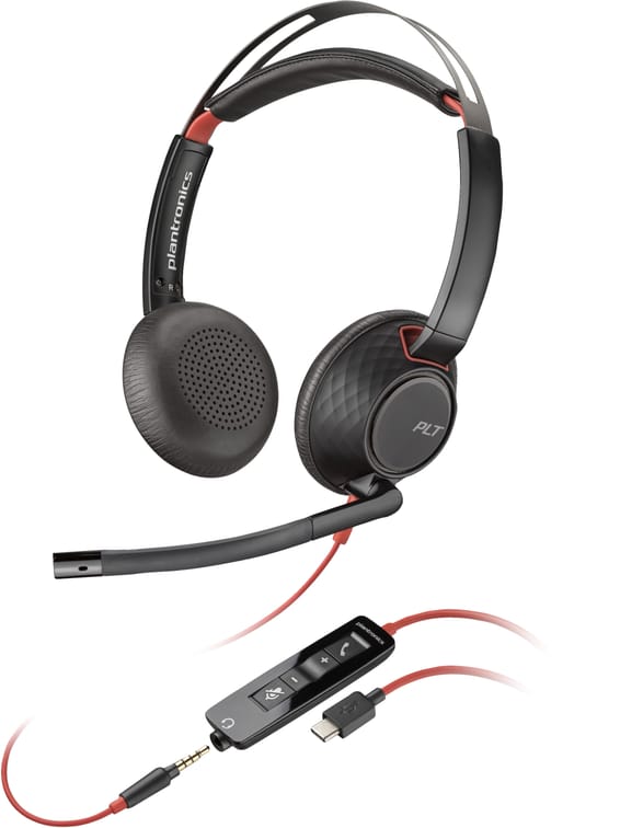 POLY Micro-casque Blackwire C5220 USB-C + câble de commande (805H3AA)