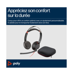 POLY Micro-casque Blackwire C5220 USB-C + câble de commande (805H3AA)