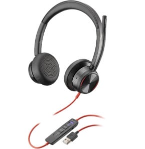 POLY Micro-casque Blackwire 8225 USB-A certifié Microsoft Teams (772K3AA)