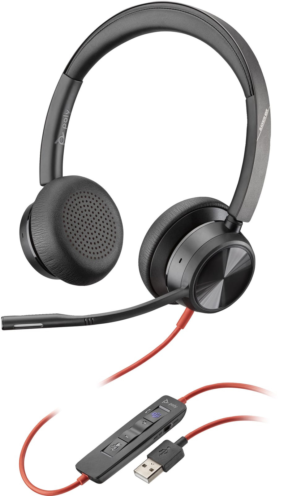 POLY Micro-casque Blackwire 8225 USB-A certifié Microsoft Teams (772K3AA) — image 2
