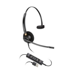 POLY Micro-casque EncorePro 515 monaural Certifié pour Microsoft Teams avec USB-A (783R1AA)