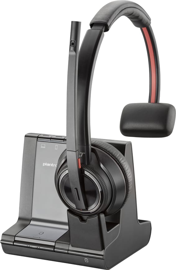 POLY Micro-casque Savi 8210 DECT UC USB-A 1880-1900 MHz certifié Microsoft Teams (8D3F1AA)