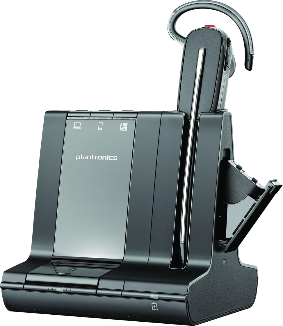POLY Micro-casque Savi 8245-M DECT USB-A 1 880-1 900 MHz certifié Microsoft Teams + D200 (8D3F4AA) — image 1
