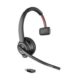 POLY Micro-casque Savi 8210-M Office DECT 1 880-1 900 MHz, une seule oreillette (8D3J8AA)