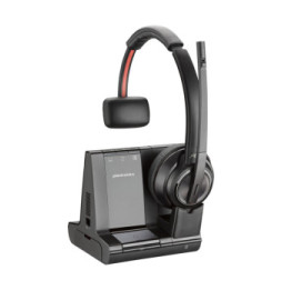 POLY Micro-casque Savi 8210 Office DECT 1 880-1 900 MHz, une seule oreillette (8D3K5AA)