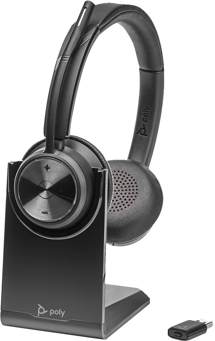 سماعة رأس بميكروفون POLY Savi 7320 UC ستيريو DECT 1,880-1,900 MHz (8L545AA) — صورة 1