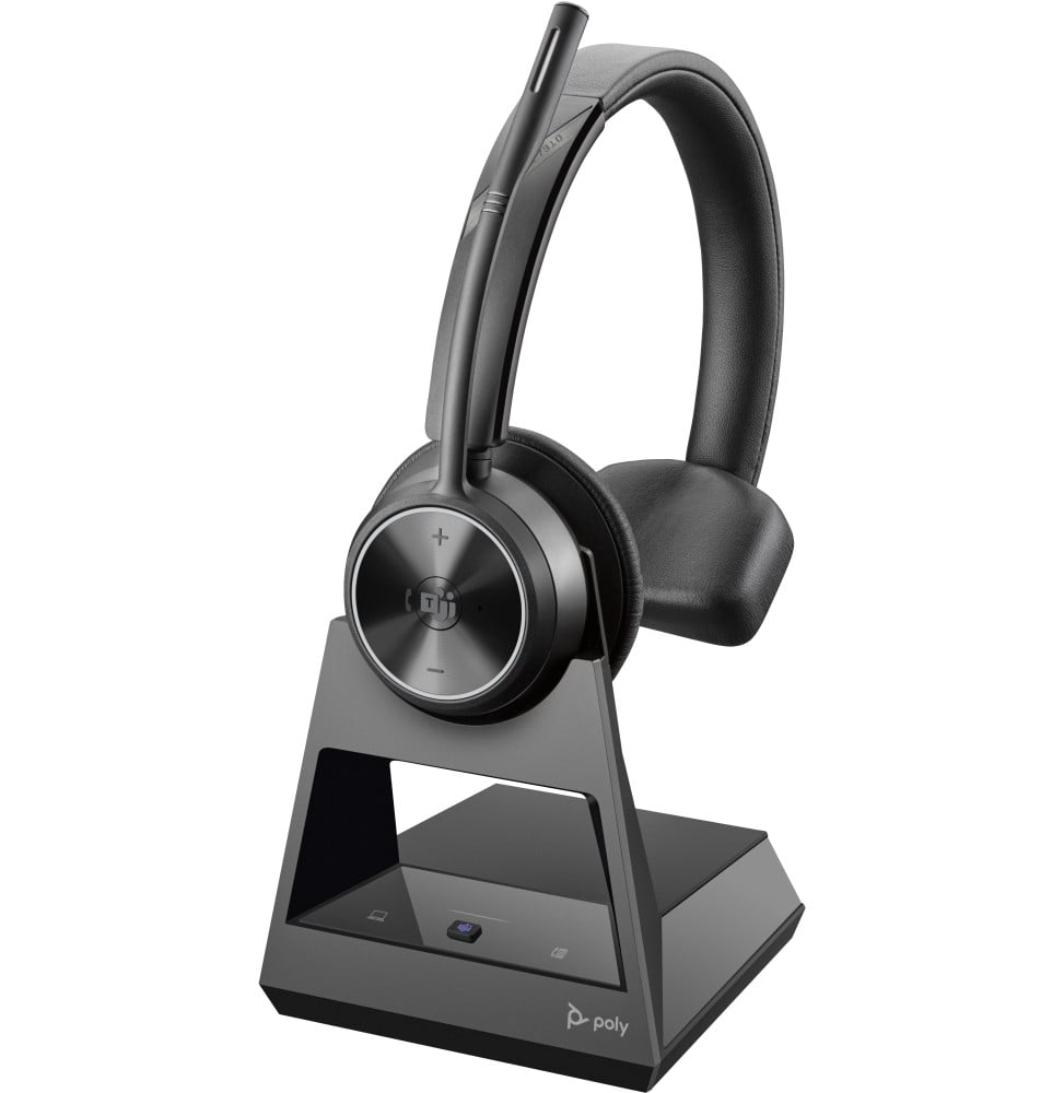 POLY Micro-casque Savi 7310 UC monaural DECT 1 880-1 900 MHz certifié Microsoft Teams (8L575AA)