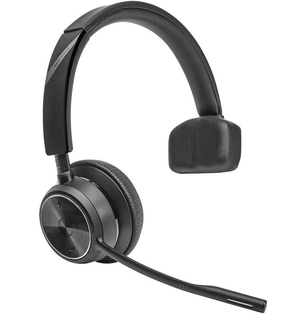 POLY Micro-casque Savi 7410 Office monaural DECT 1 880-1 900 MHz certifié Microsoft Teams (8L593AA)
