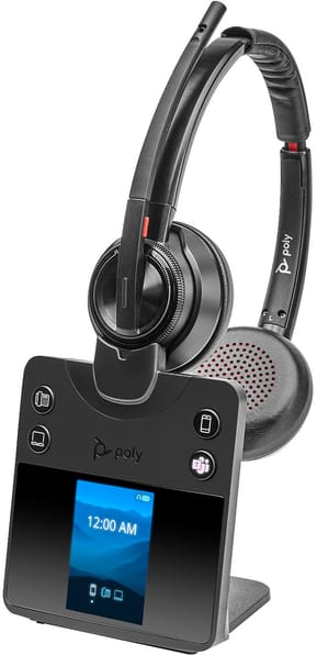 POLY Micro-casque Savi 8420 Office stéréo DECT 1 880-1 900 MHz certifié Microsoft Teams (8L5B3AA)