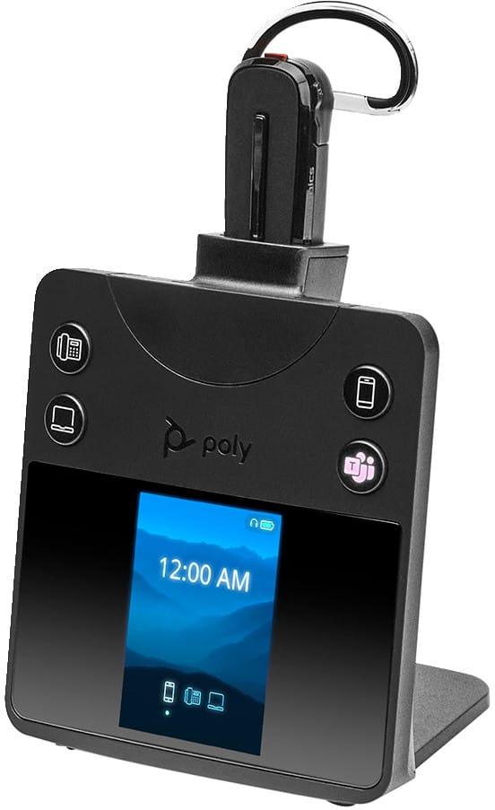 POLY Micro-casque convertible Savi 8445 Office DECT 1 880-1 900 MHz certifié Microsoft Teams (8L5B6AA) — image 1