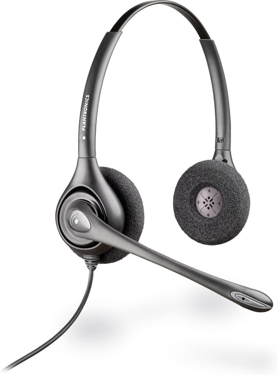 POLY Micro-casque double canal binaural HW261N Supraplus + étui (8R709AA)