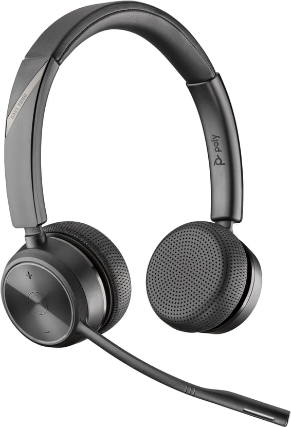 POLY Micro-casque serre-tête Savi 7220 stéréo DECT 1 880-1 900 MHz (8Y9C1AA)