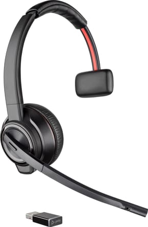 POLY Micro-casque serre-tête Savi 8210 monaural DECT 1 880-1 900 Mhz + kit de chargement (8Y9C3AA) — image 2