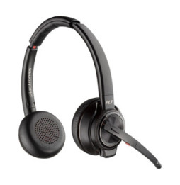 POLY Micro-casque serre-tête Savi 8220 stéréo DECT 1 880-1 900 Mhz + kit de chargement (8Y9C4AA)