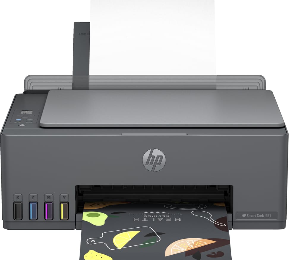 HP Smart Tank Imprimante Tout-en-un 581, Home and home office, Print, copy, scan, Wireless, High-volume printer tank, Print — image 2